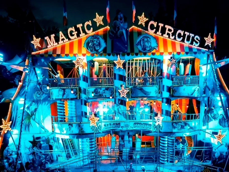 scène électro show DJ