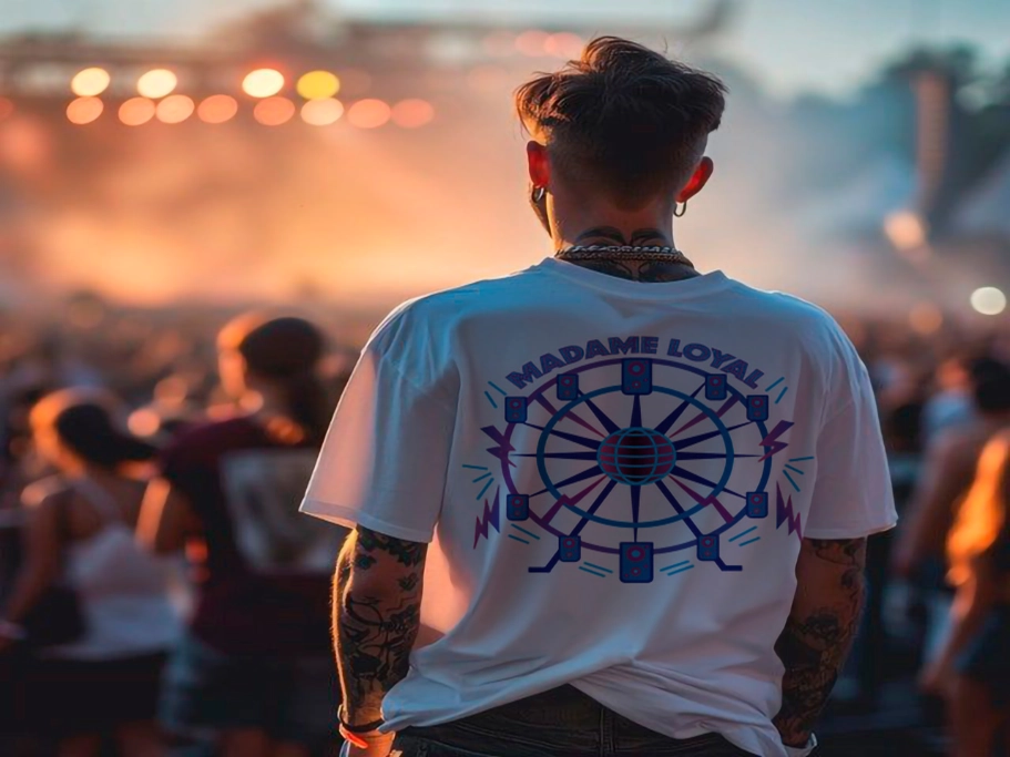 t-shirt promo Festival madame loyal